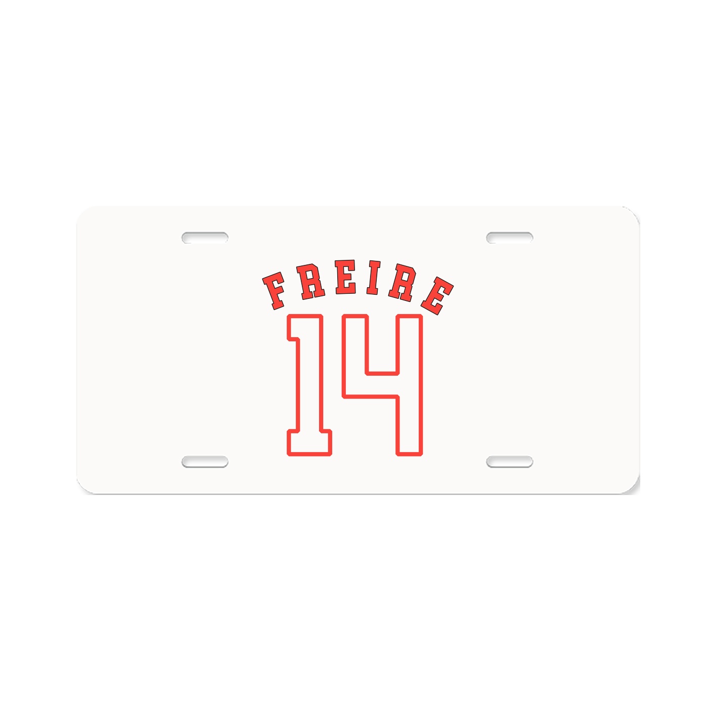 License Plate — Shirsey Arch in Classic