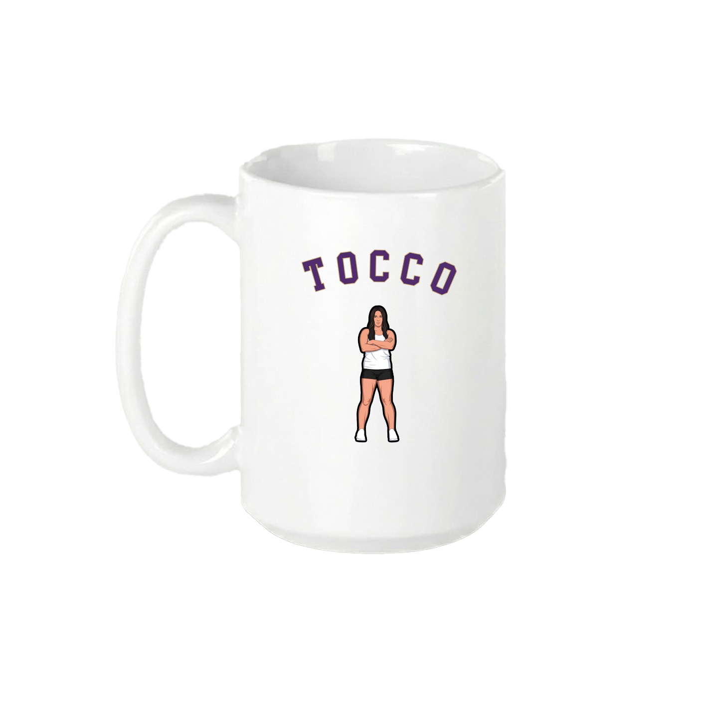 15oz Coffee Mug — Shirsey Arch in White