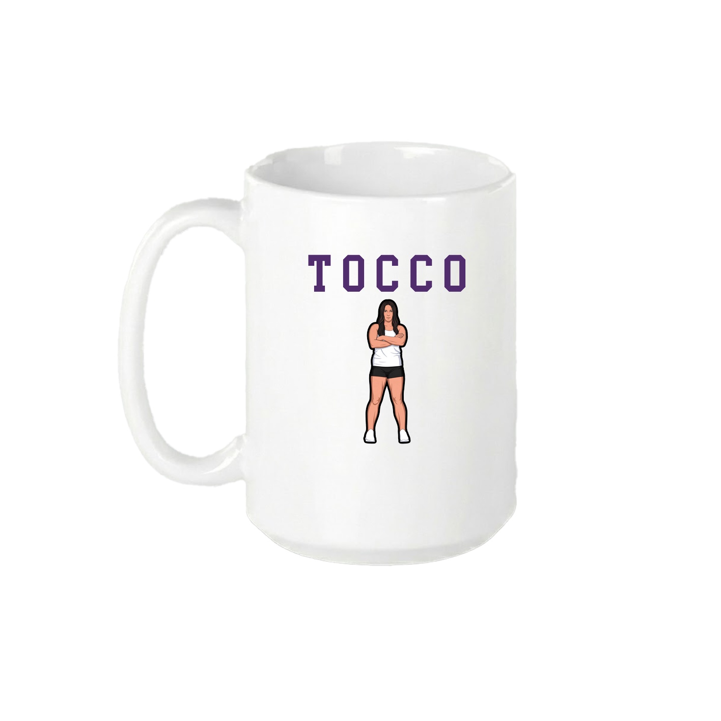 15oz Coffee Mug — Shirsey in White