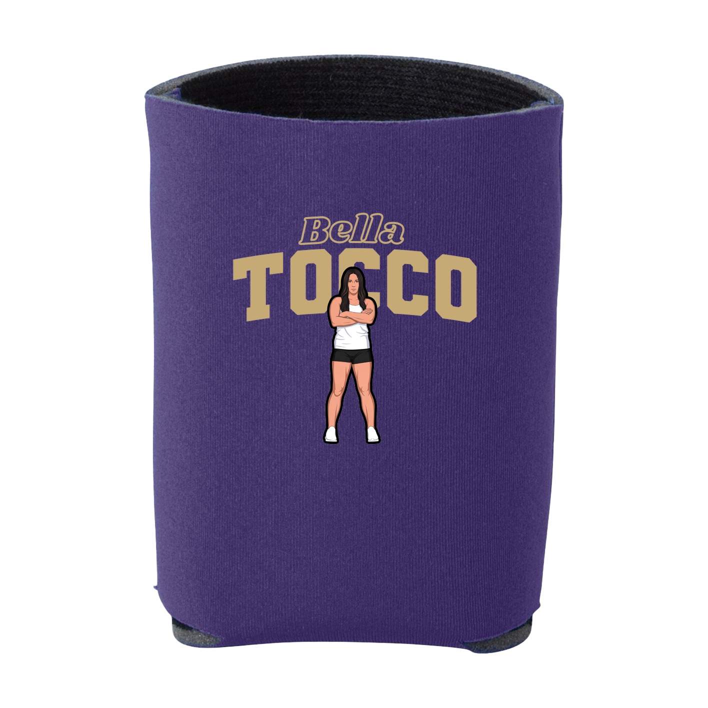 Can Holder — Name Arch in Purple