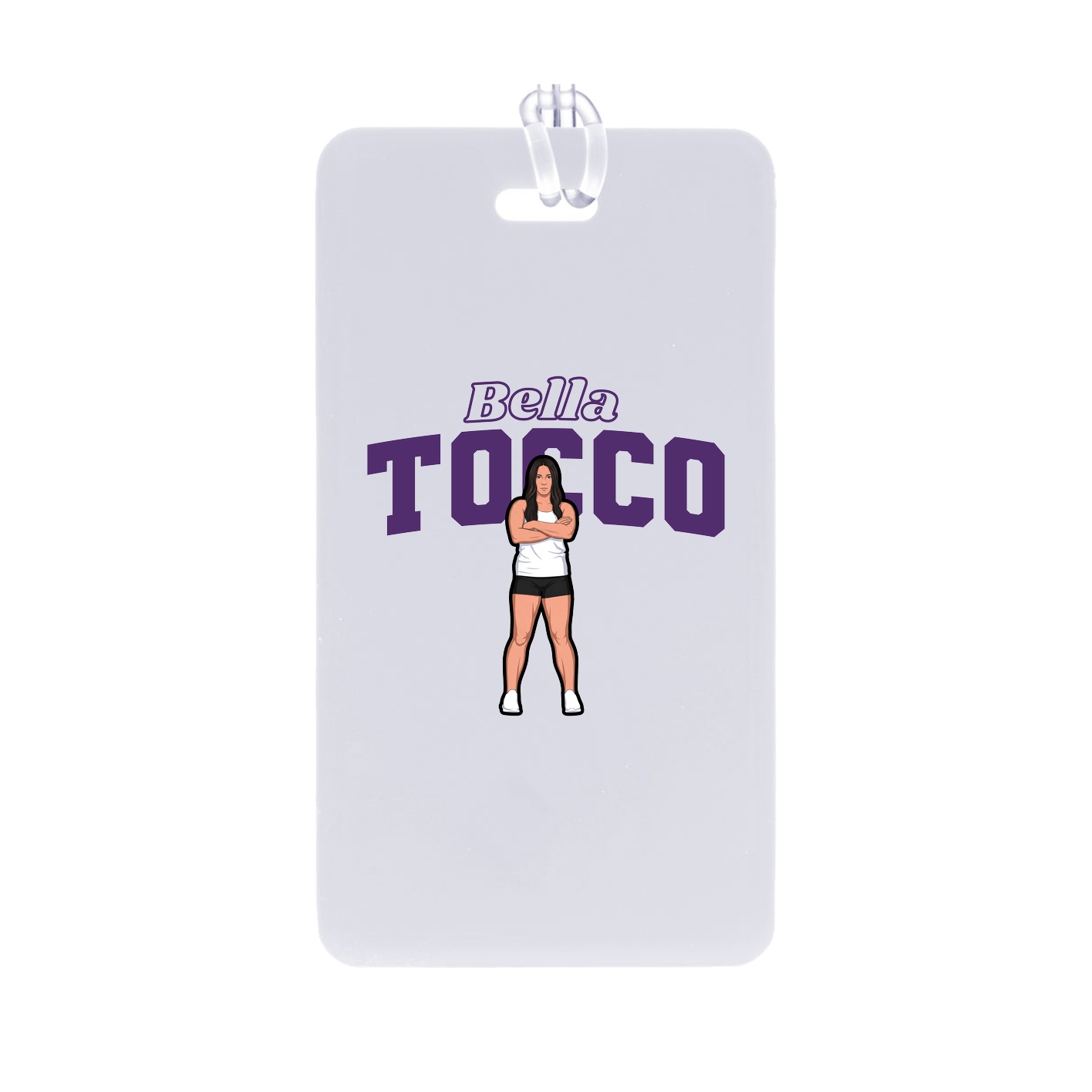 Bag Tag — Name Arch in Classic