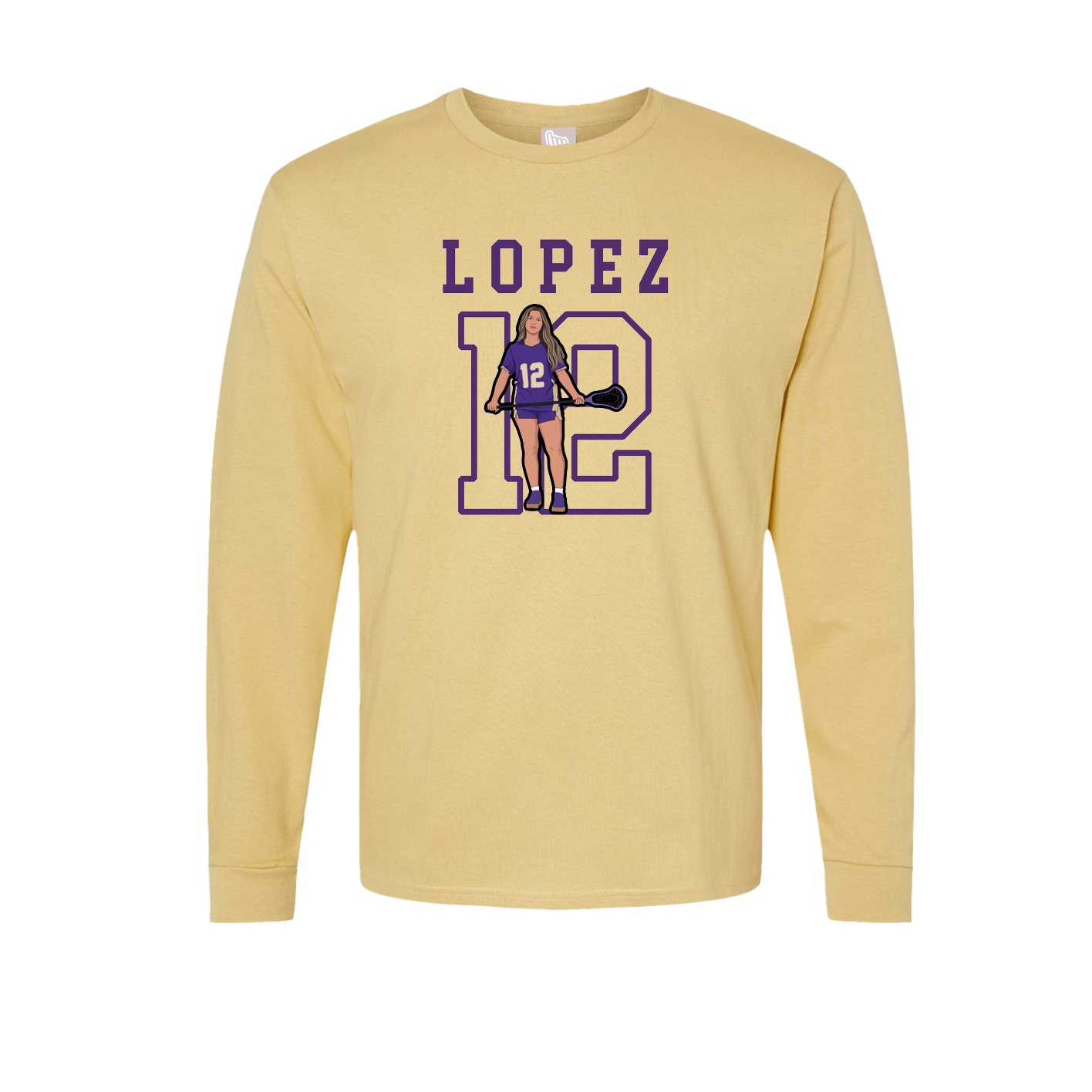Long Sleeve Tee — Shirsey in Vegas Gold
