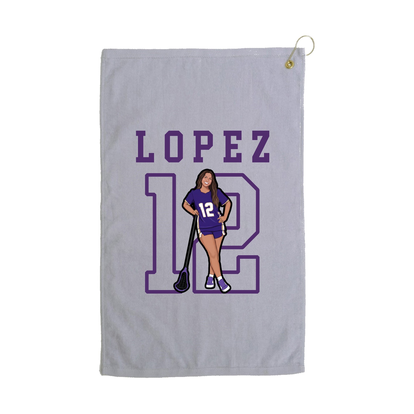 Golf Towel — Shirsey in Grey