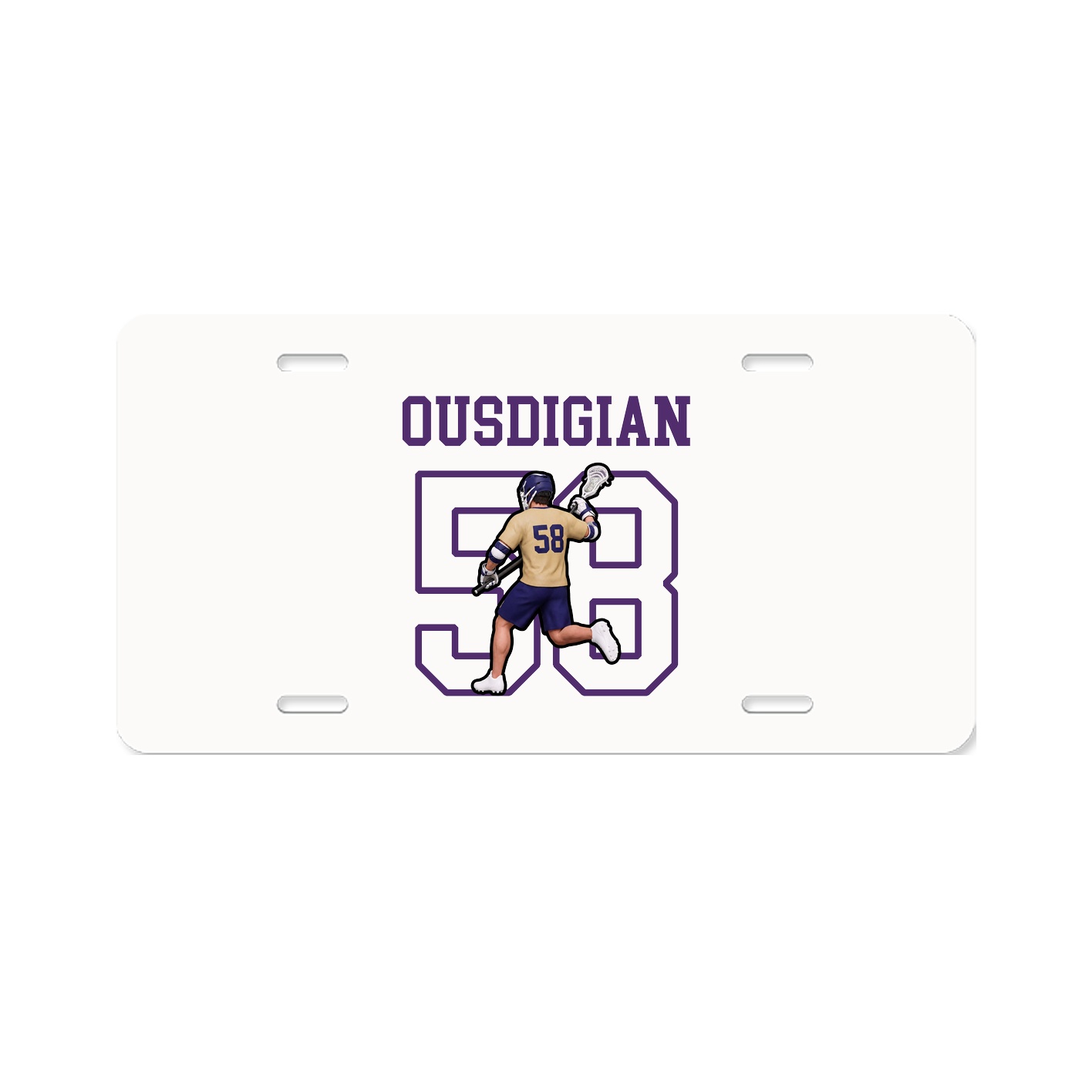 License Plate — Shirsey in Classic