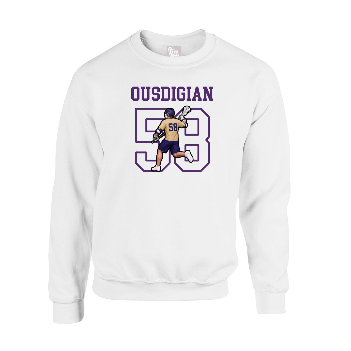 Fleece Crew — Shirsey in White