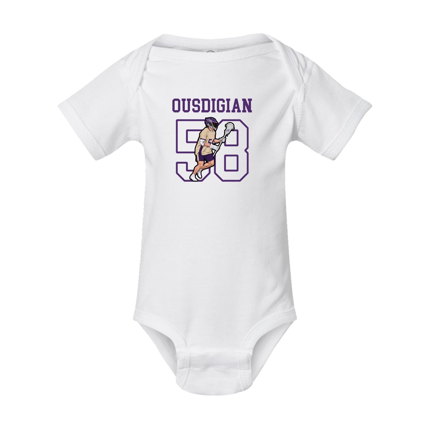 Baby Onesie — Shirsey in White