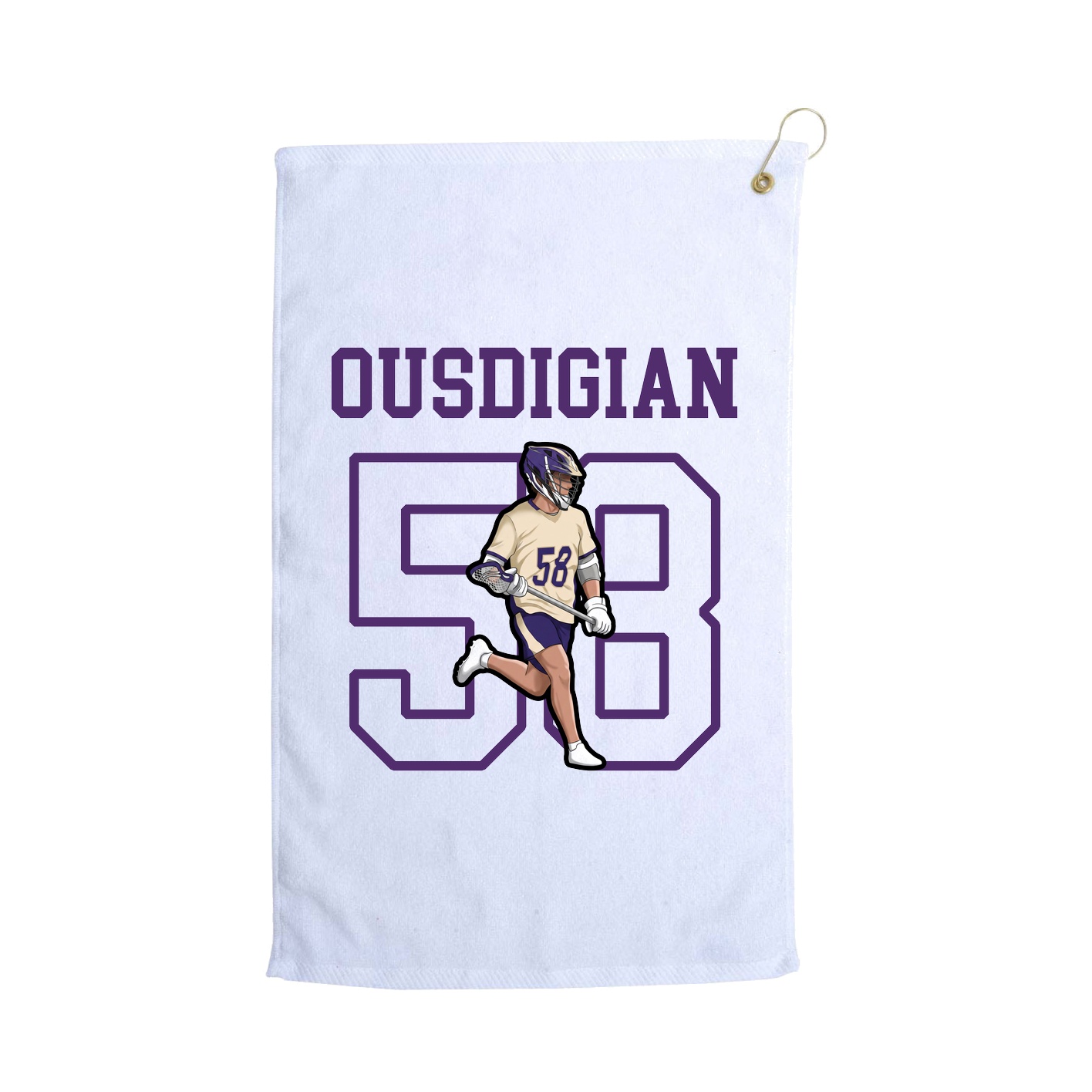 Golf Towel — Shirsey in White