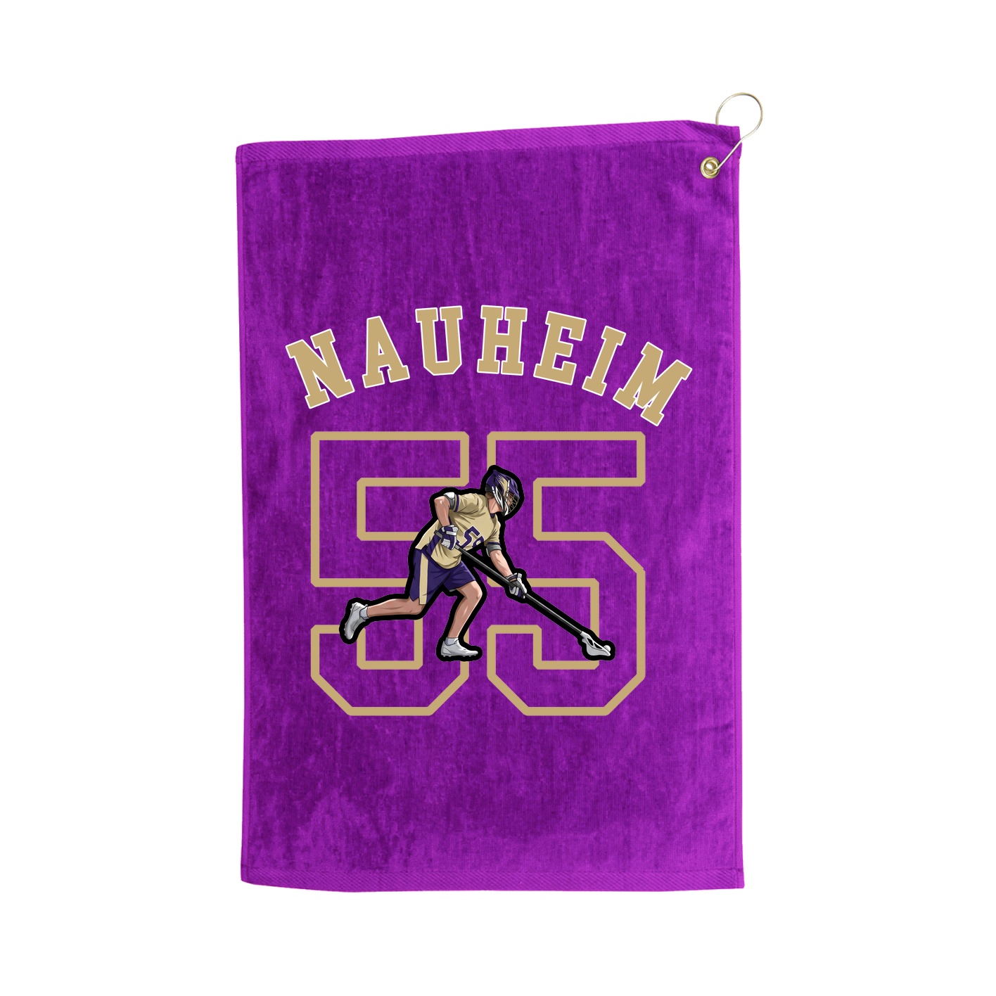 Golf Towel — Shirsey Arch in Purple