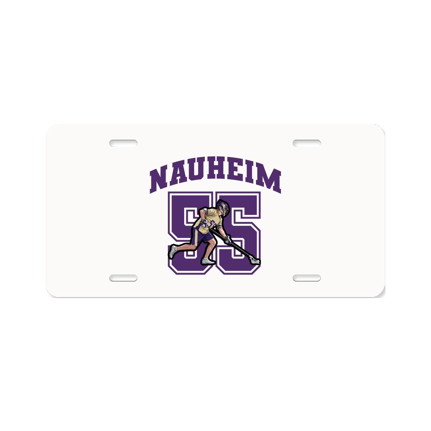 License Plate — Number in Classic