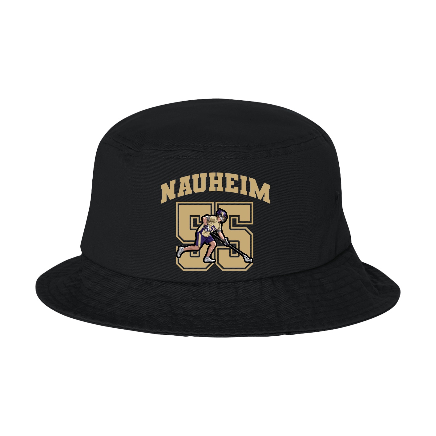 Bucket Cap — Number in Black
