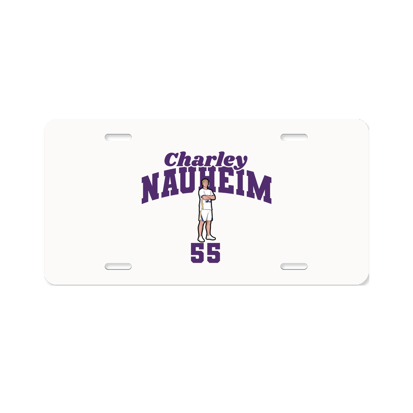 License Plate — Signature Arch in Classic