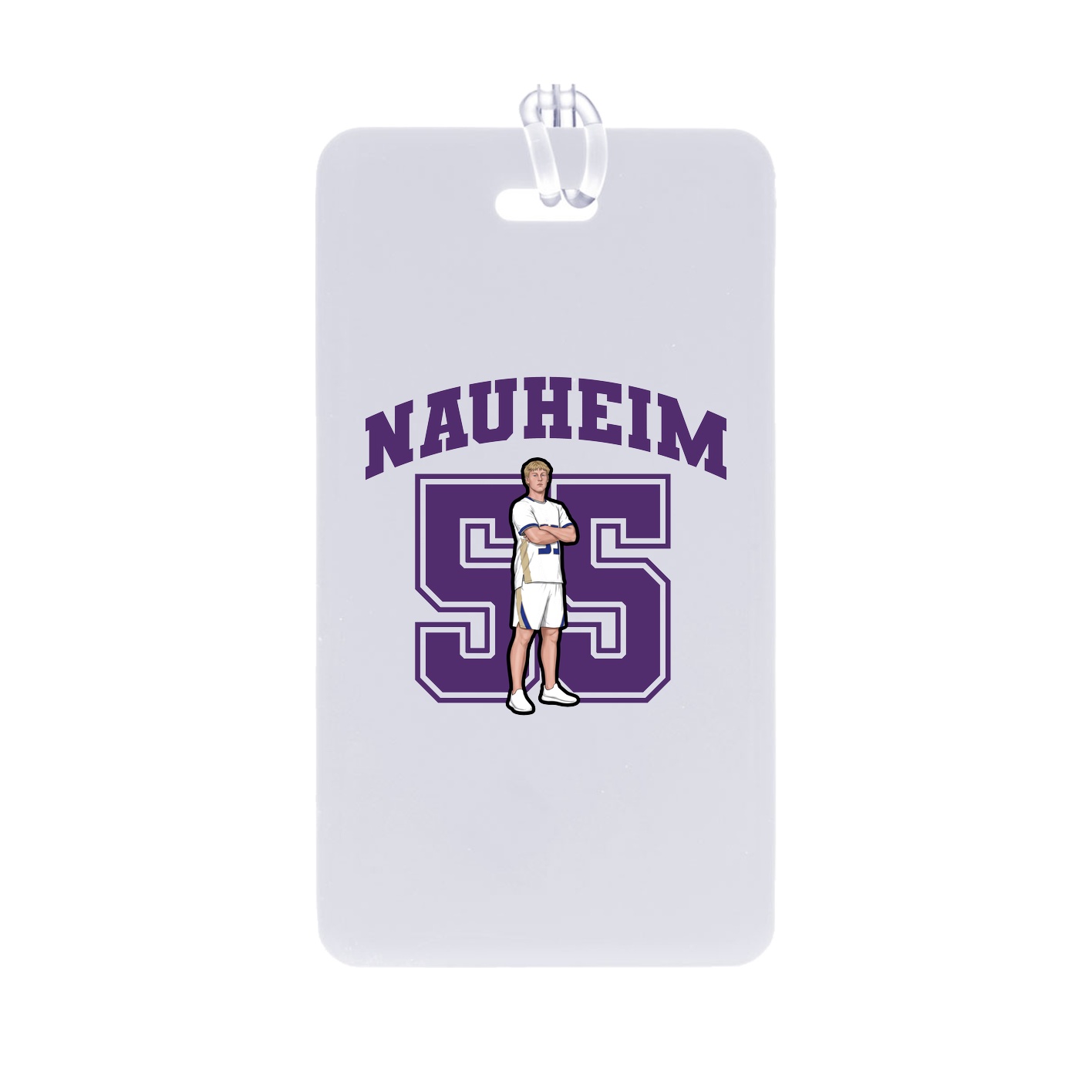 Bag Tag — Number in Classic