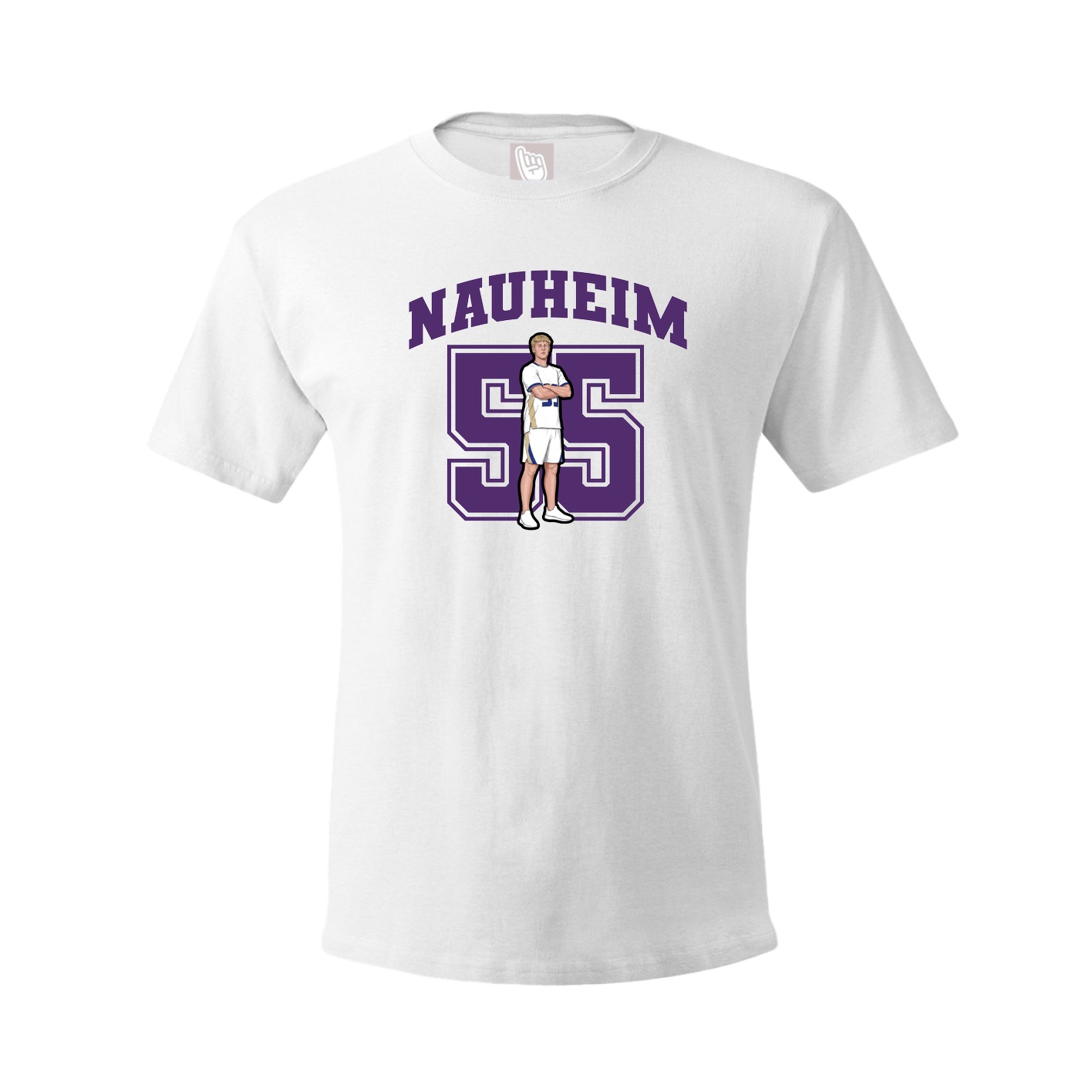 Tee — Number in White