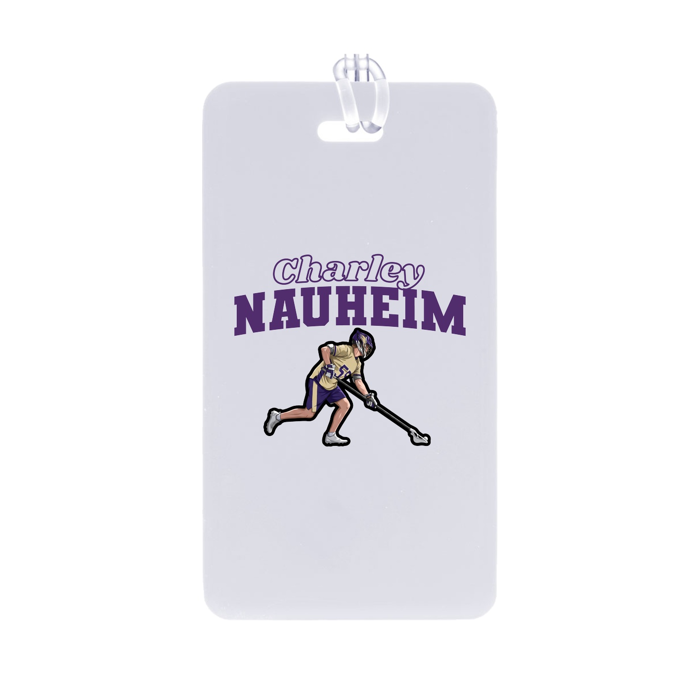 Bag Tag — Name Arch in Classic