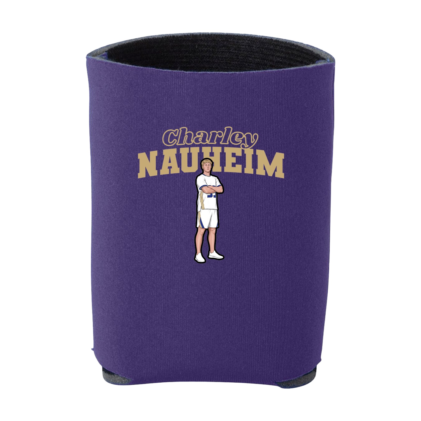 Can Holder — Name Arch in Purple