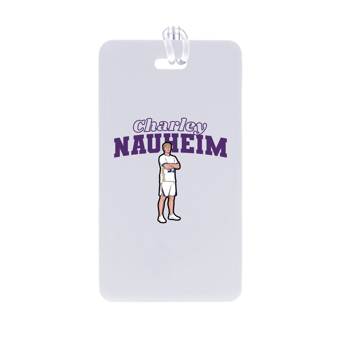 Bag Tag — Name Arch in Classic