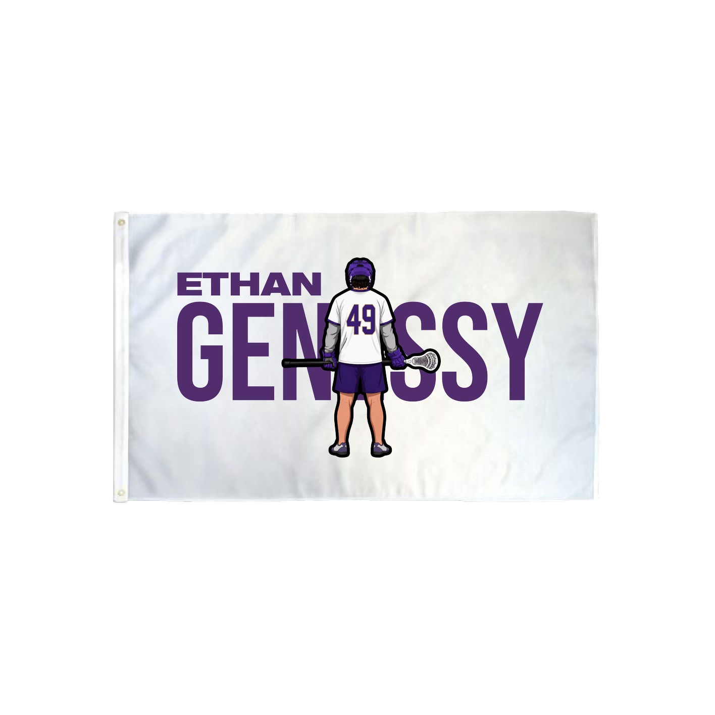 3x5 Flag — Player Name in Classic