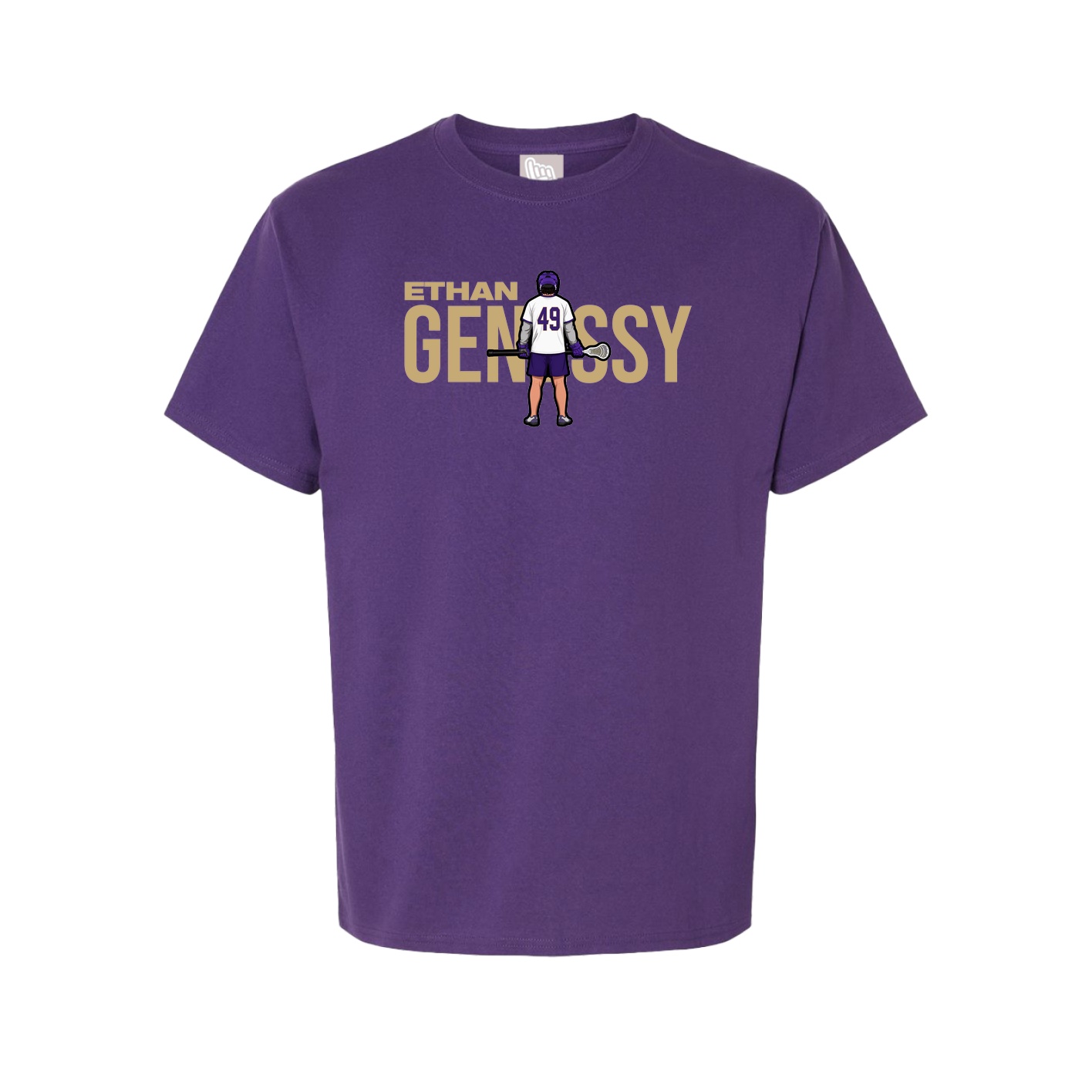 Tee — Player Name in Purple