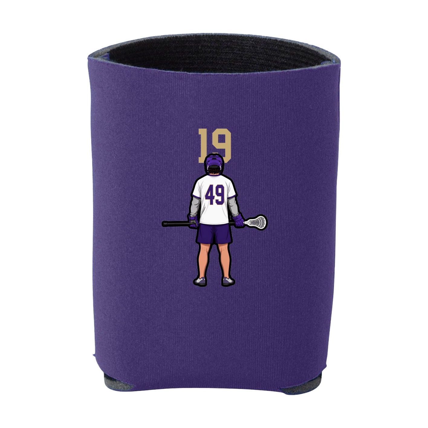 Can Holder — Number Top in Purple
