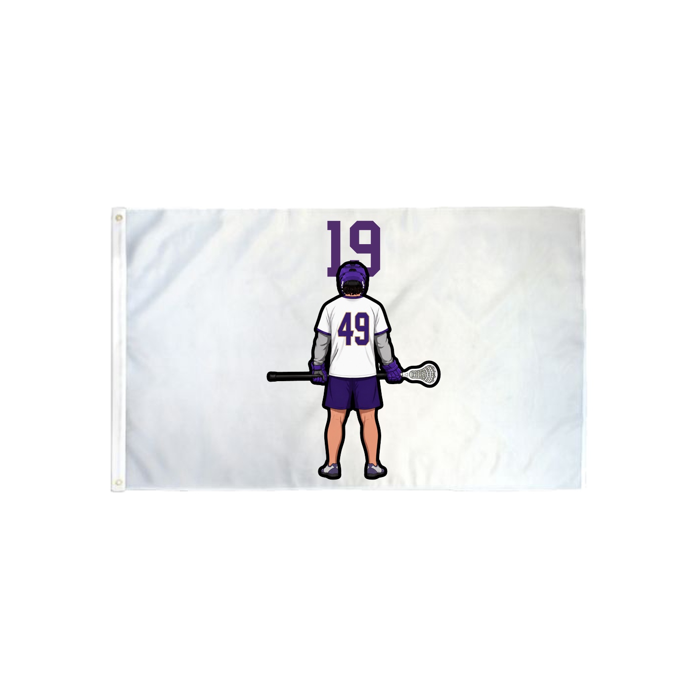 3x5 Flag — Number Top in Classic
