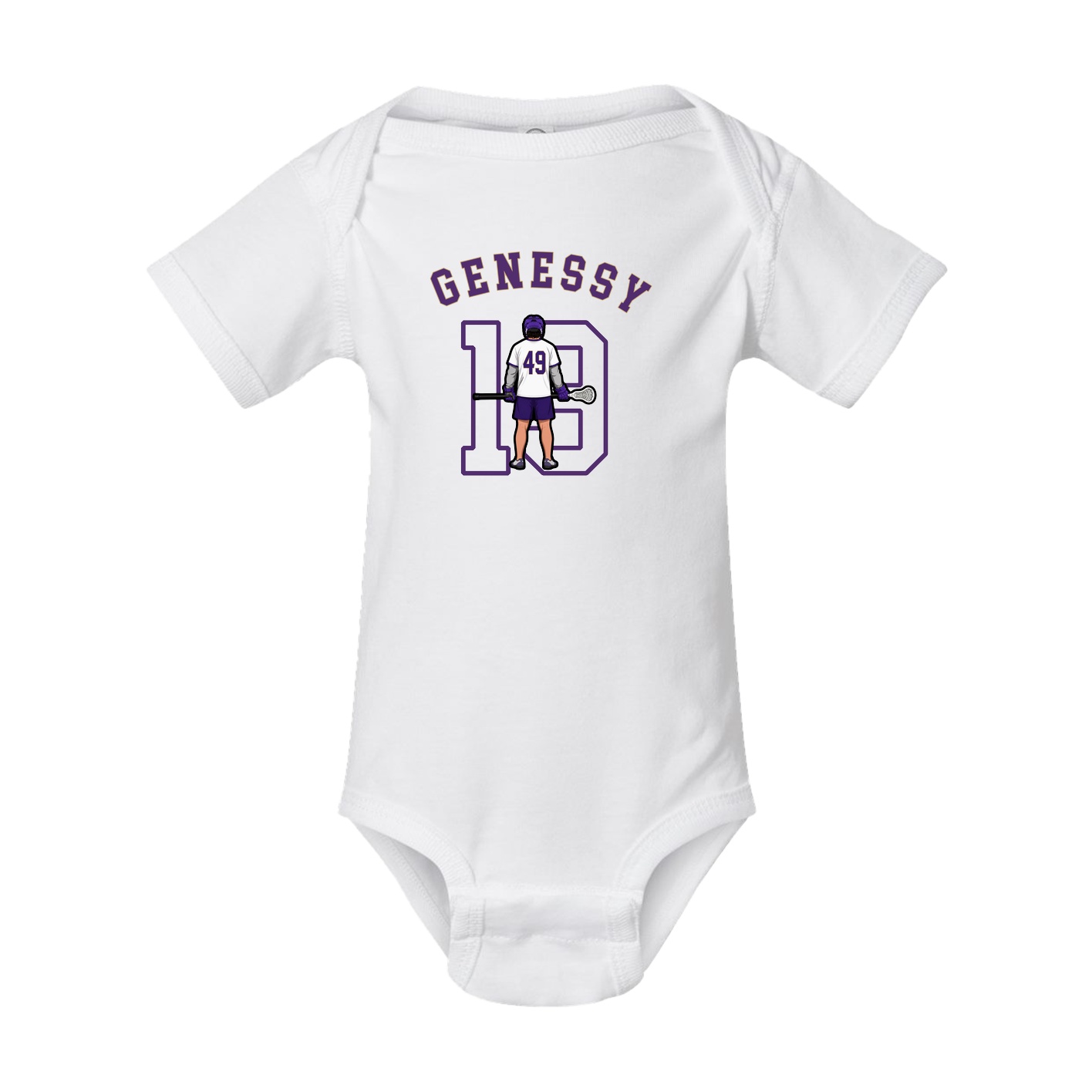 Baby Onesie — Shirsey Arch in White