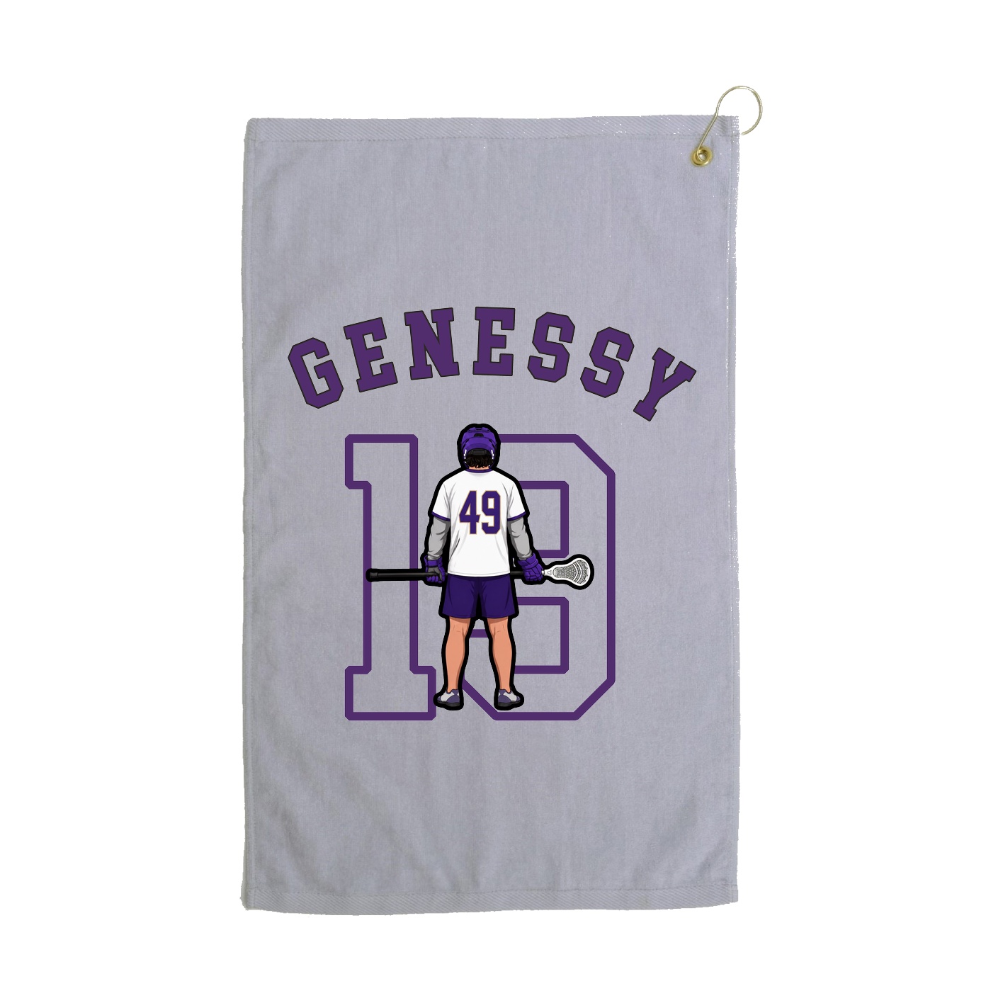 Golf Towel — Shirsey Arch in Grey