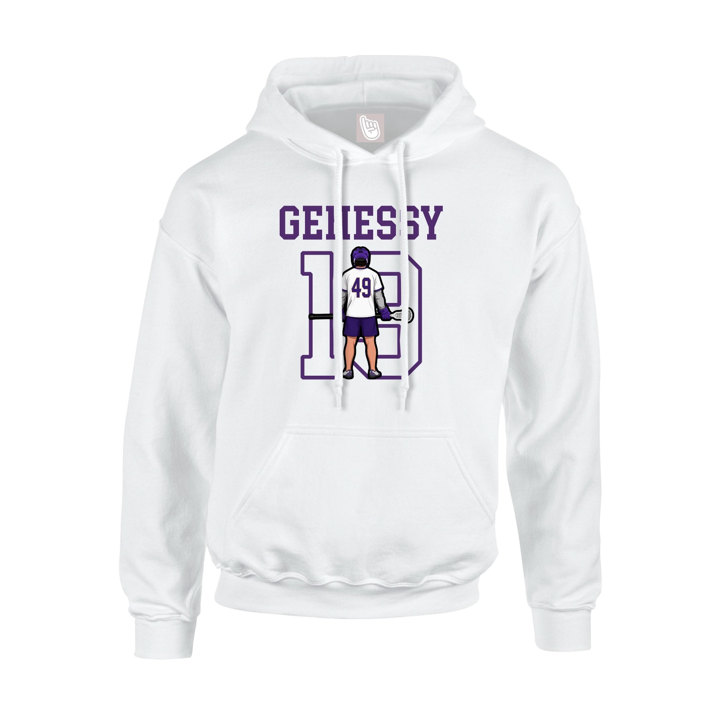 Youth Hoodie — Shirsey in White
