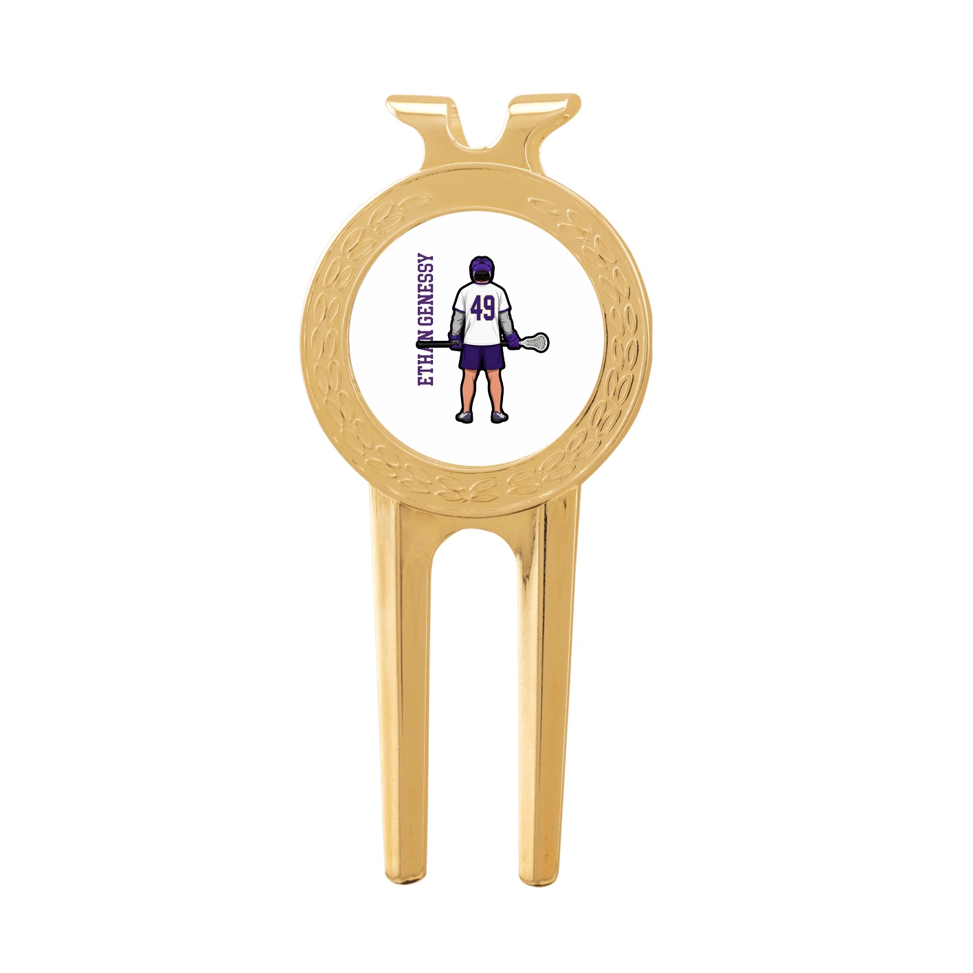 Divot Tool with Ball Marker — Name Vertical in Classic