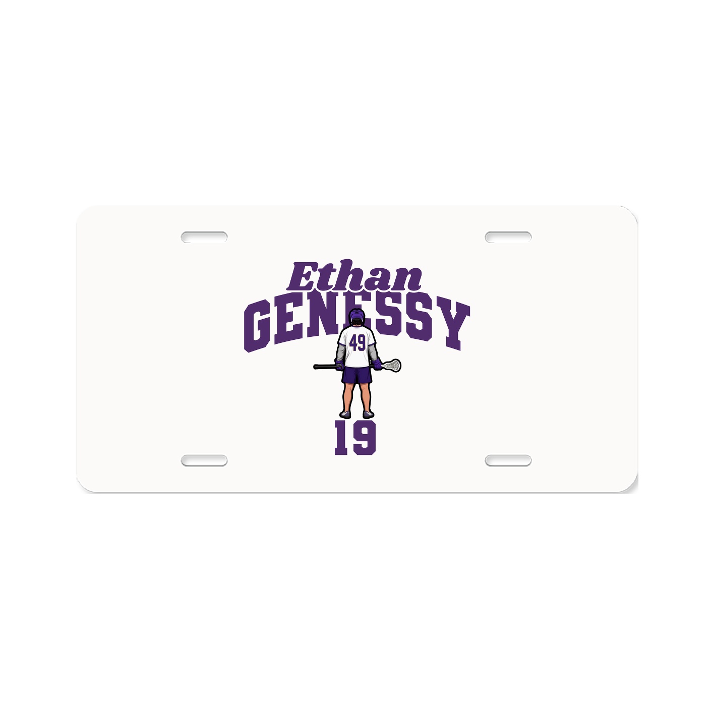 License Plate — Signature Arch in Classic