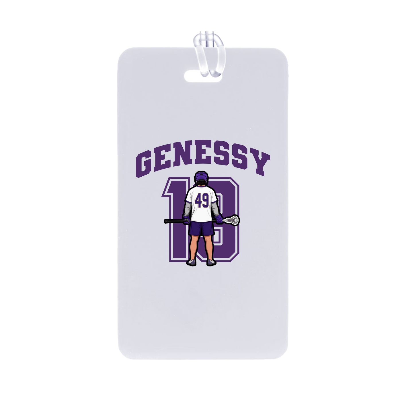 Bag Tag — Number in Classic