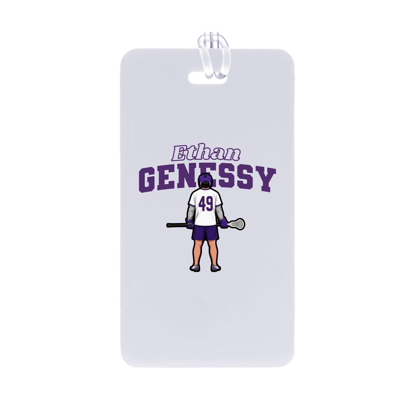 Bag Tag — Name Arch in Classic