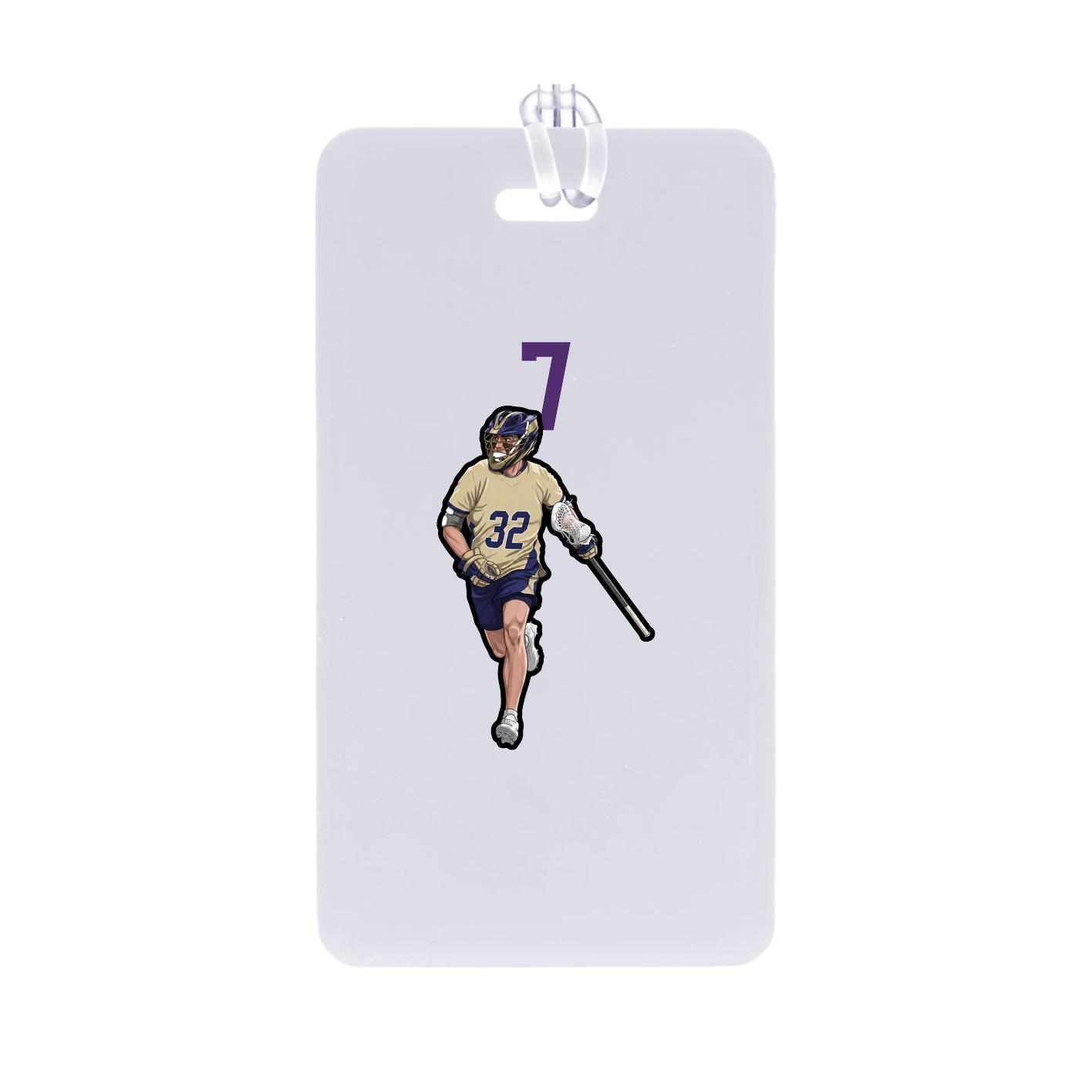 Bag Tag — Number Top in Classic