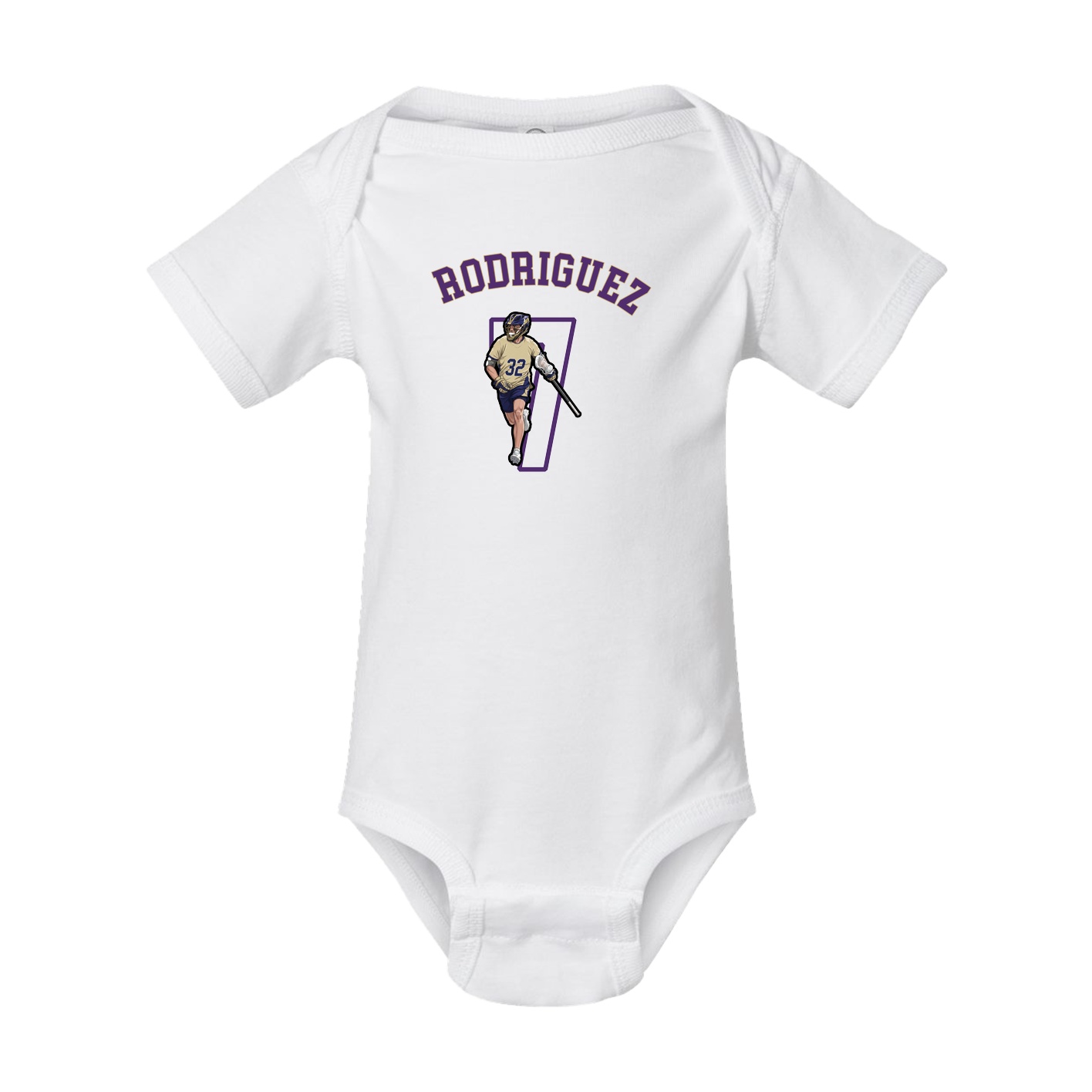 Baby Onesie — Shirsey Arch in White