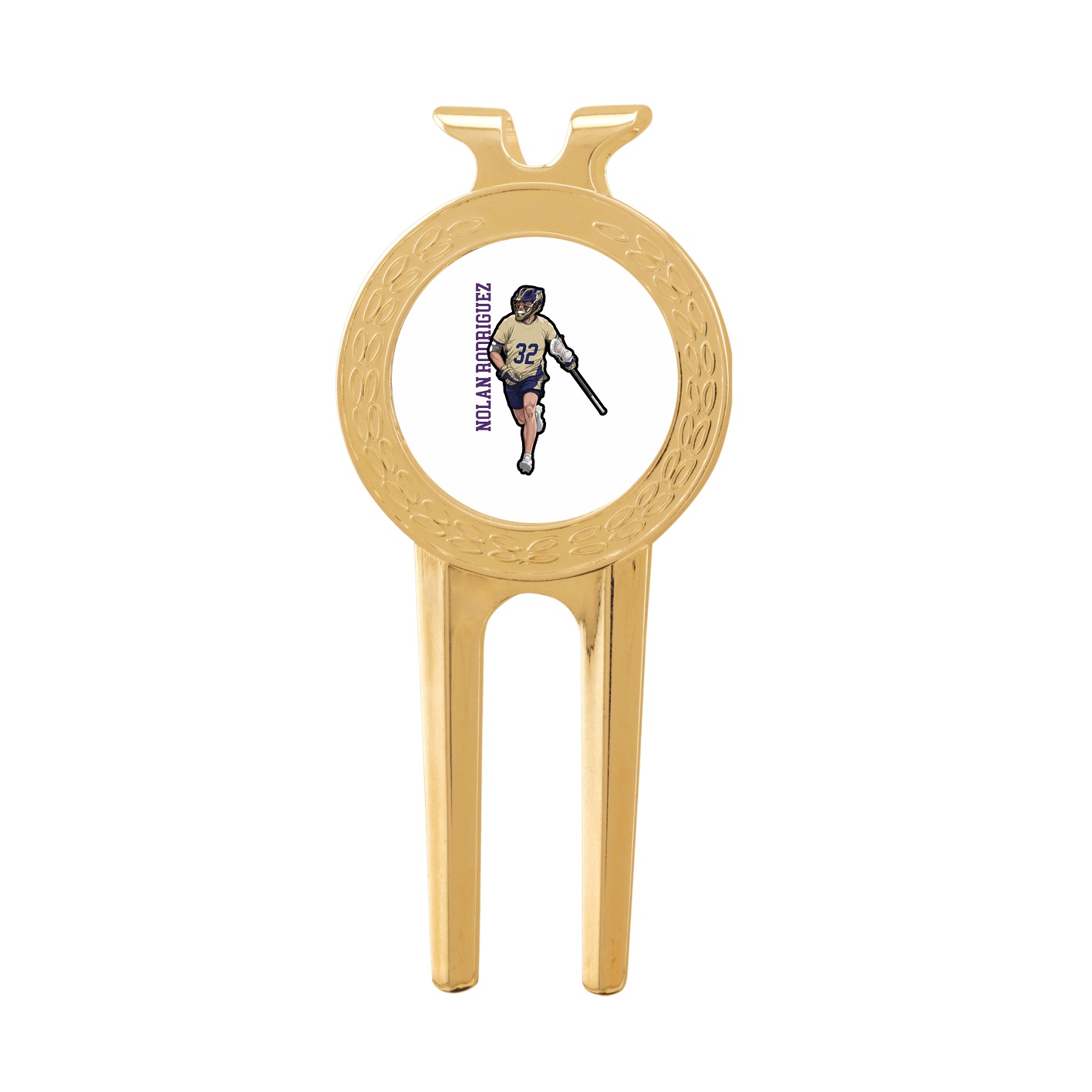 Divot Tool with Ball Marker — Name Vertical in Classic