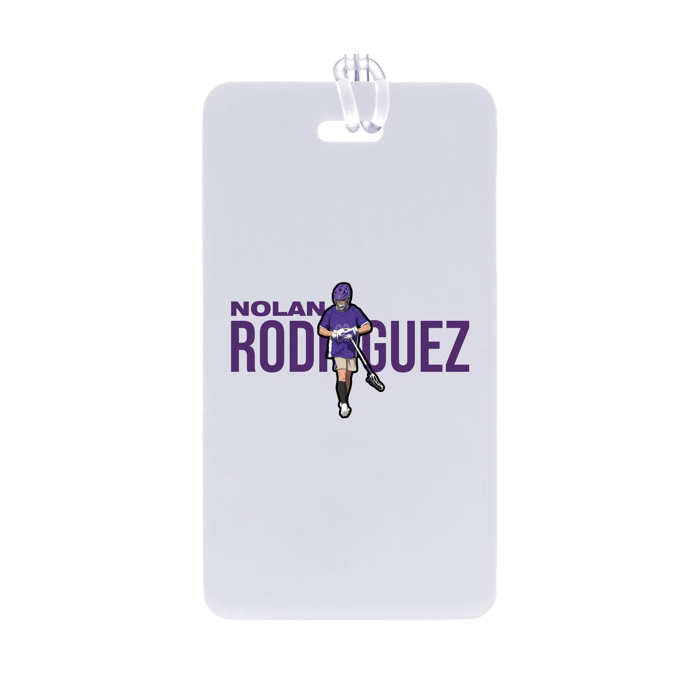 Bag Tag — Player Name in Classic