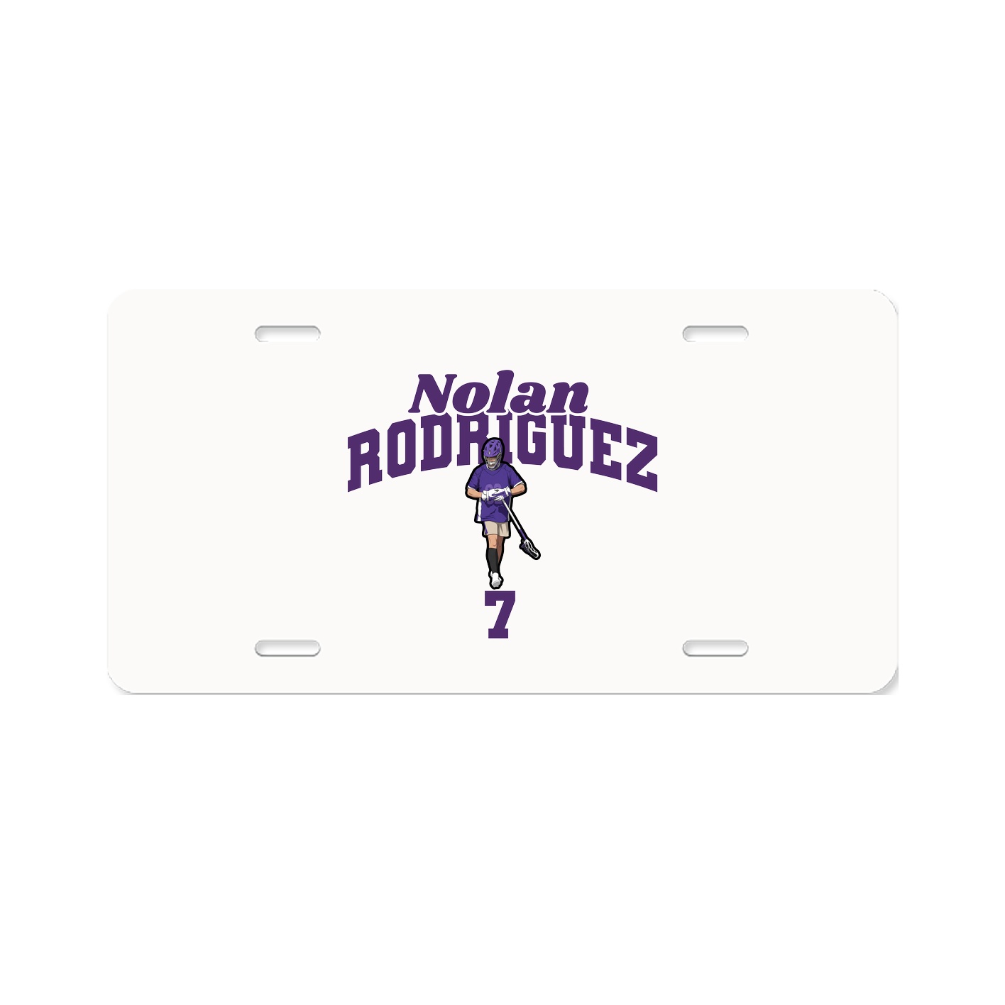 License Plate — Signature Arch in Classic