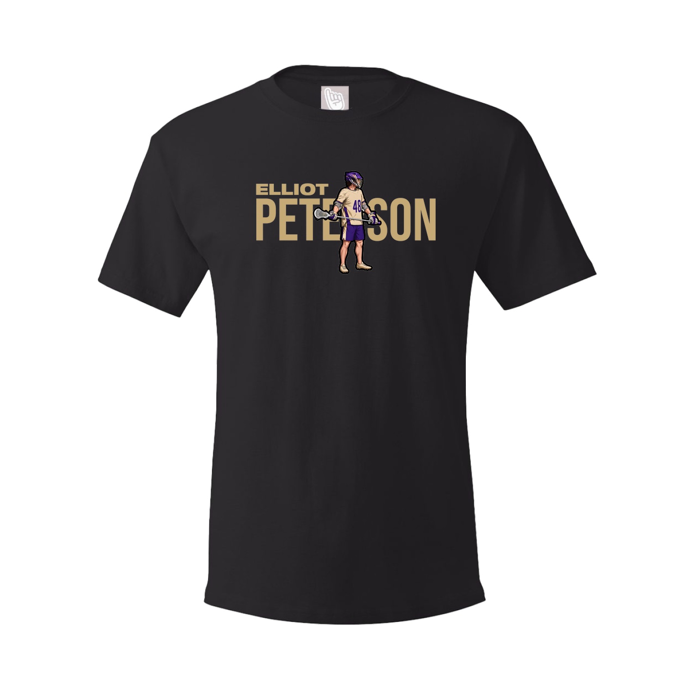 Tee — Player Name in Black