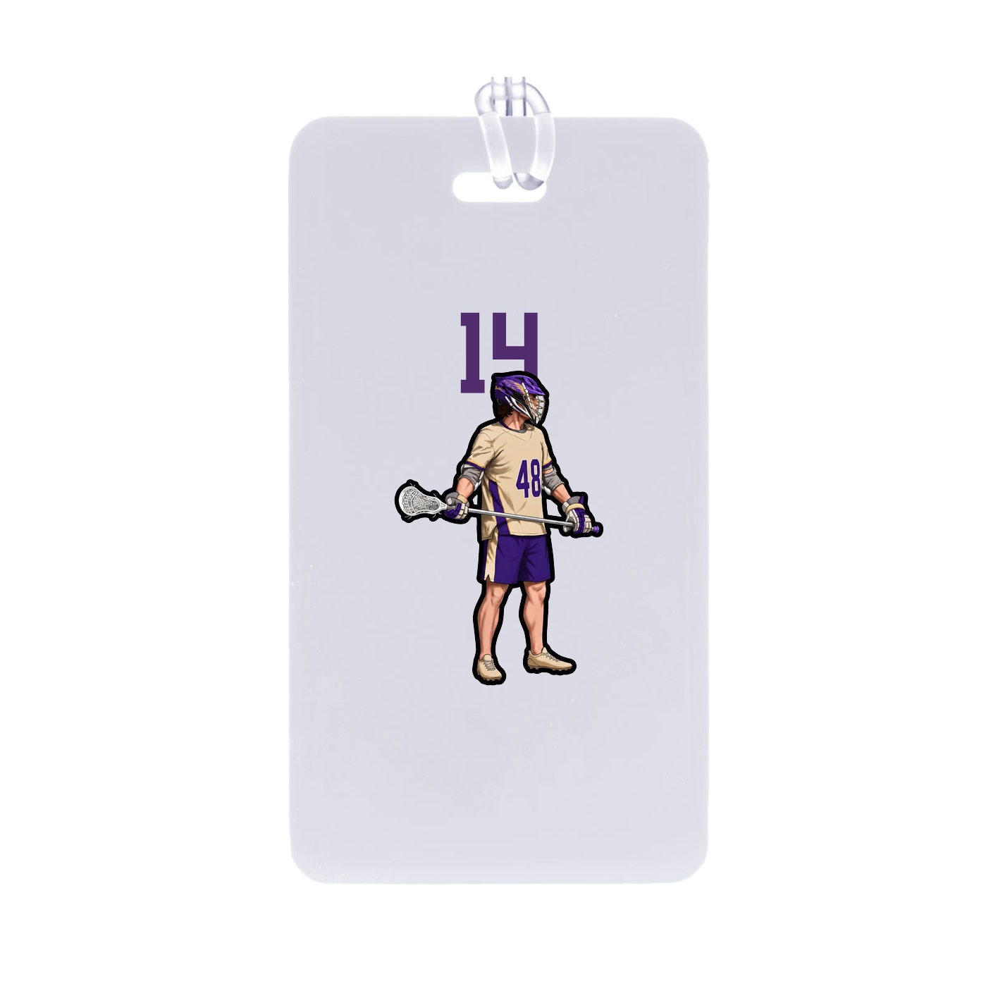 Bag Tag — Number Top in Classic