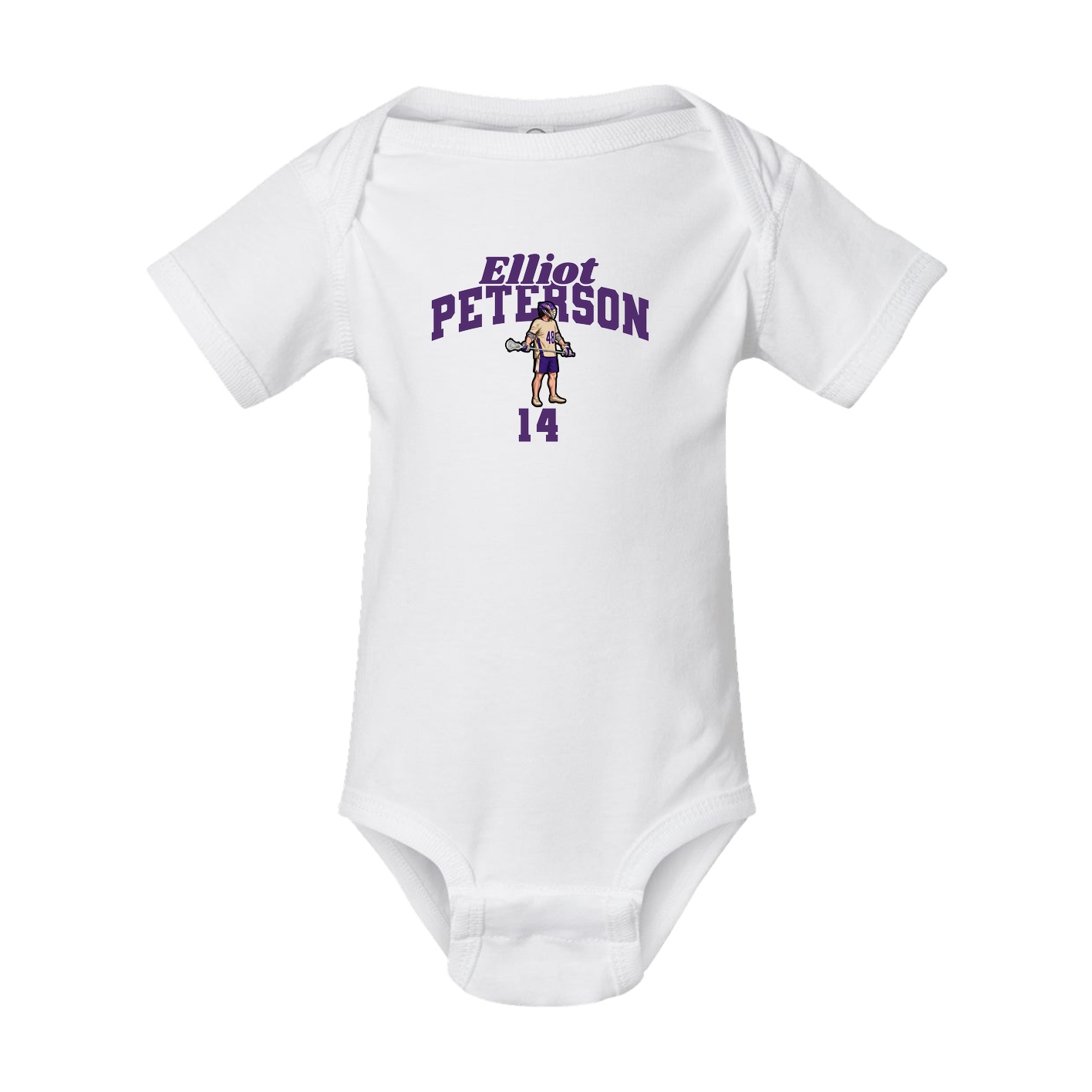 Baby Onesie — Signature Arch in White