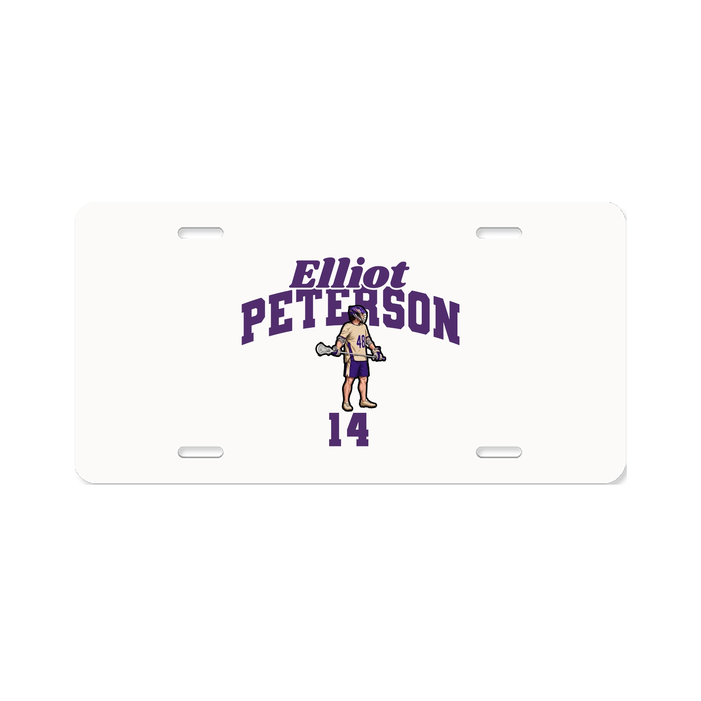License Plate — Signature Arch in Classic