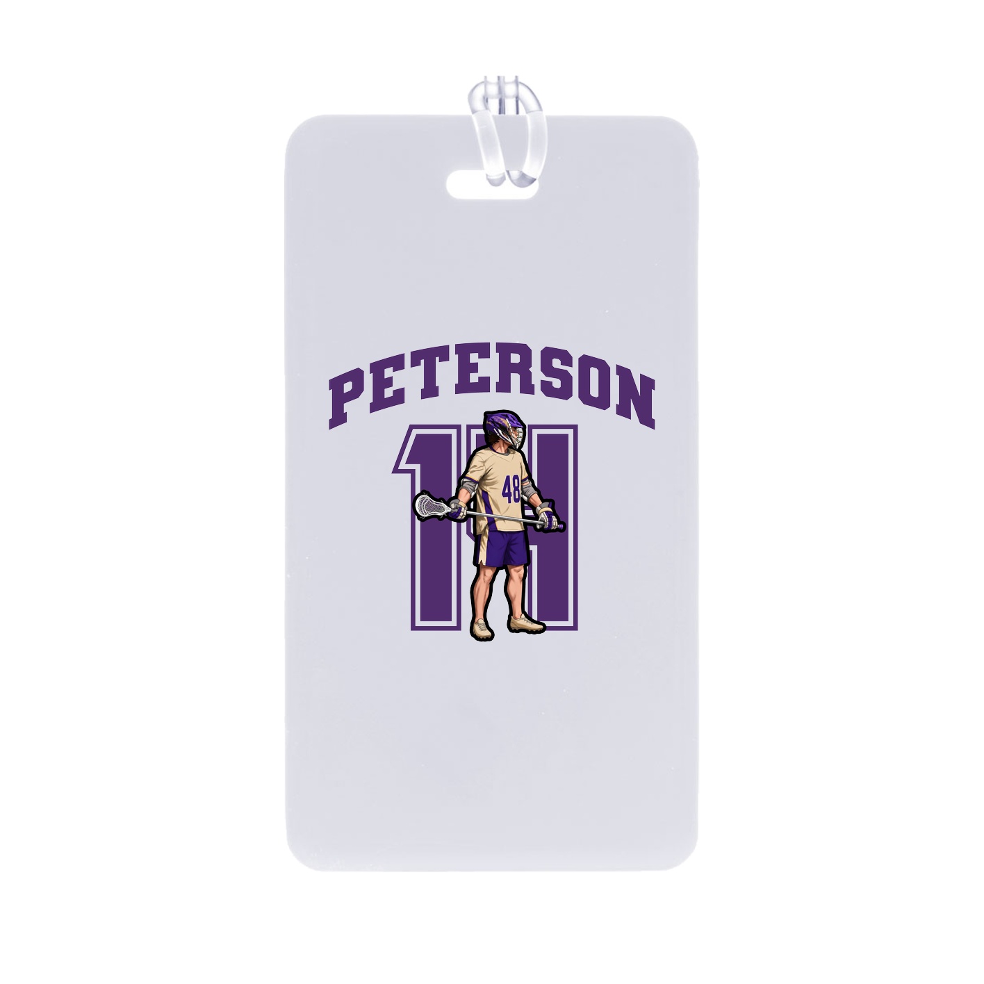 Bag Tag — Number in Classic