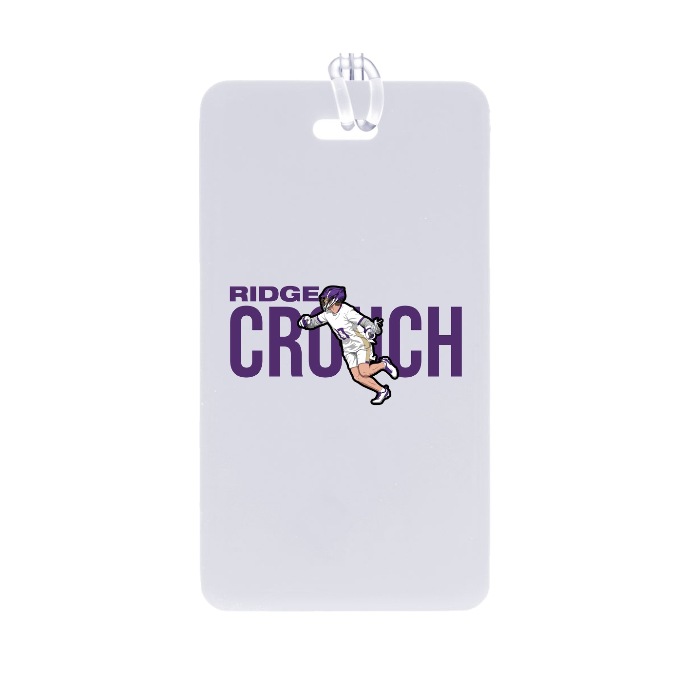 Bag Tag — Player Name in Classic