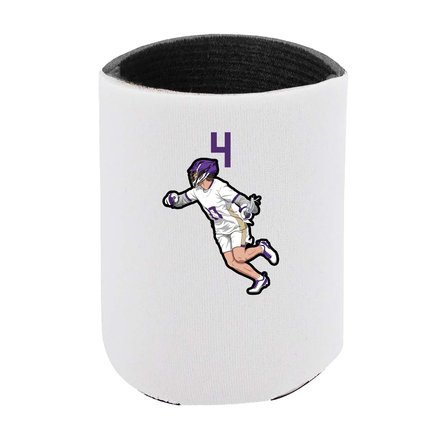 Can Holder — Number Top in White