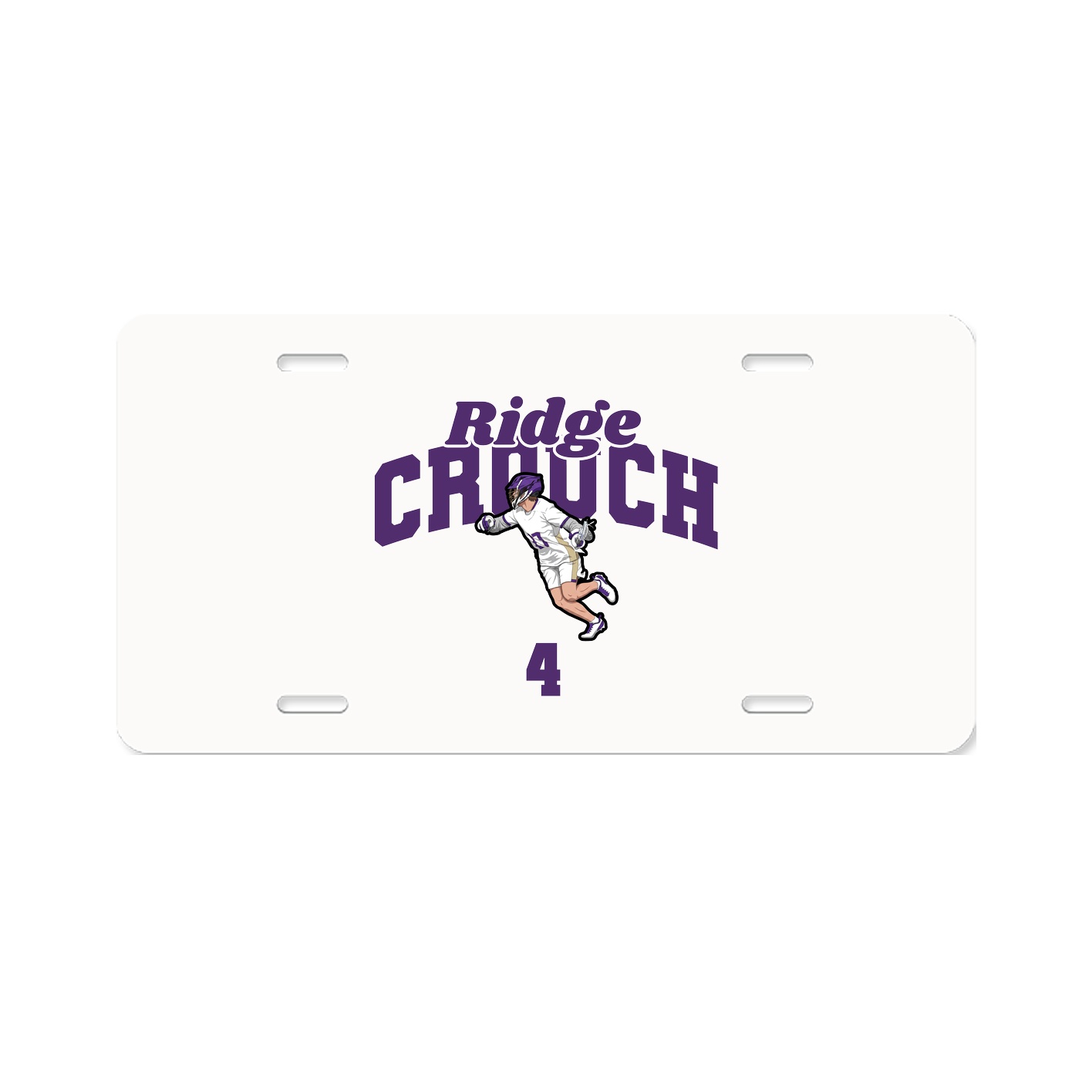 License Plate — Signature Arch in Classic