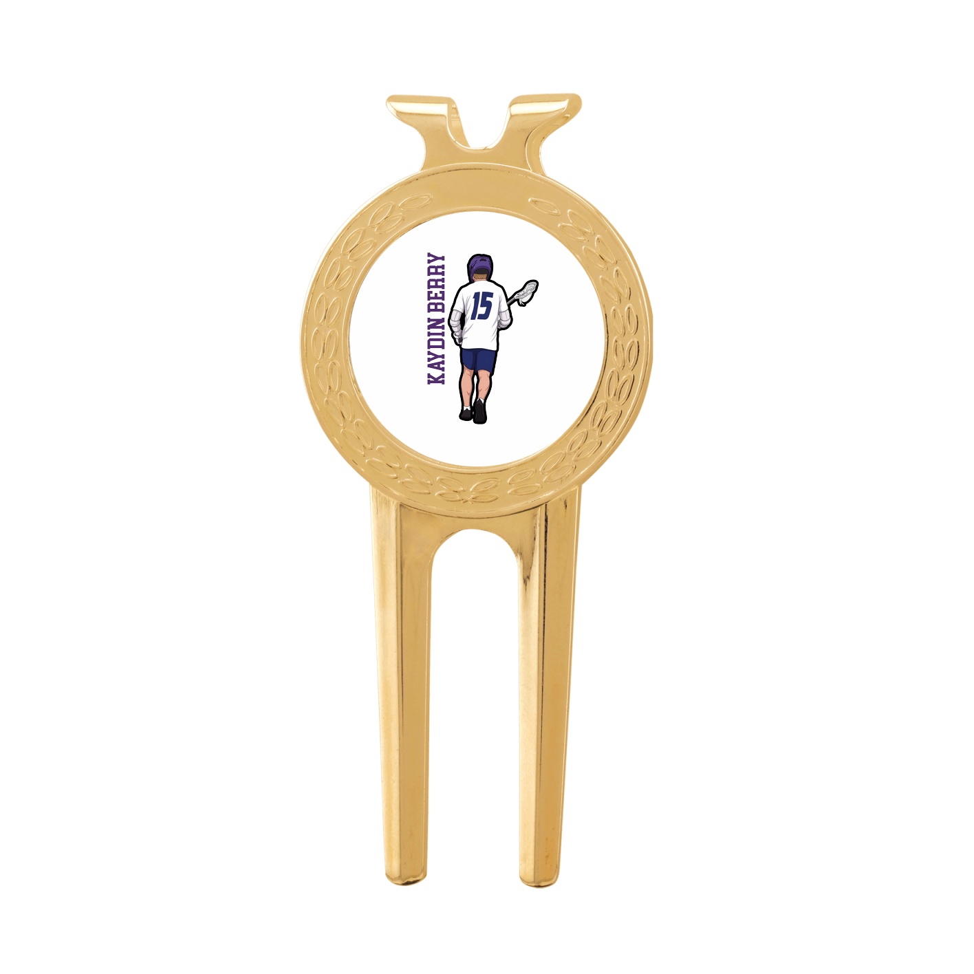 Divot Tool with Ball Marker — Name Vertical in Classic