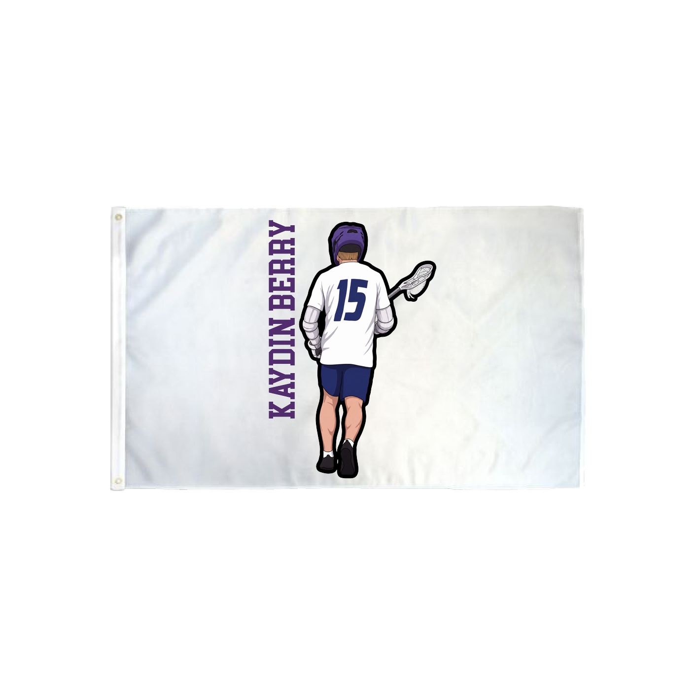 3x5 Flag — Name Vertical in Classic