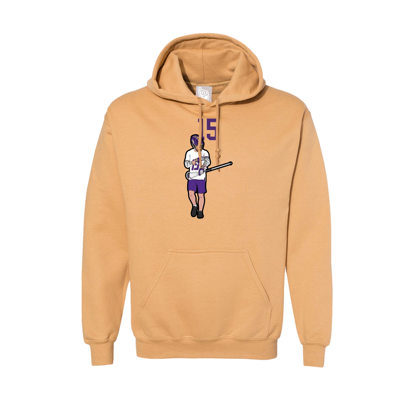 Hoodie — Number Top in Vegas Gold