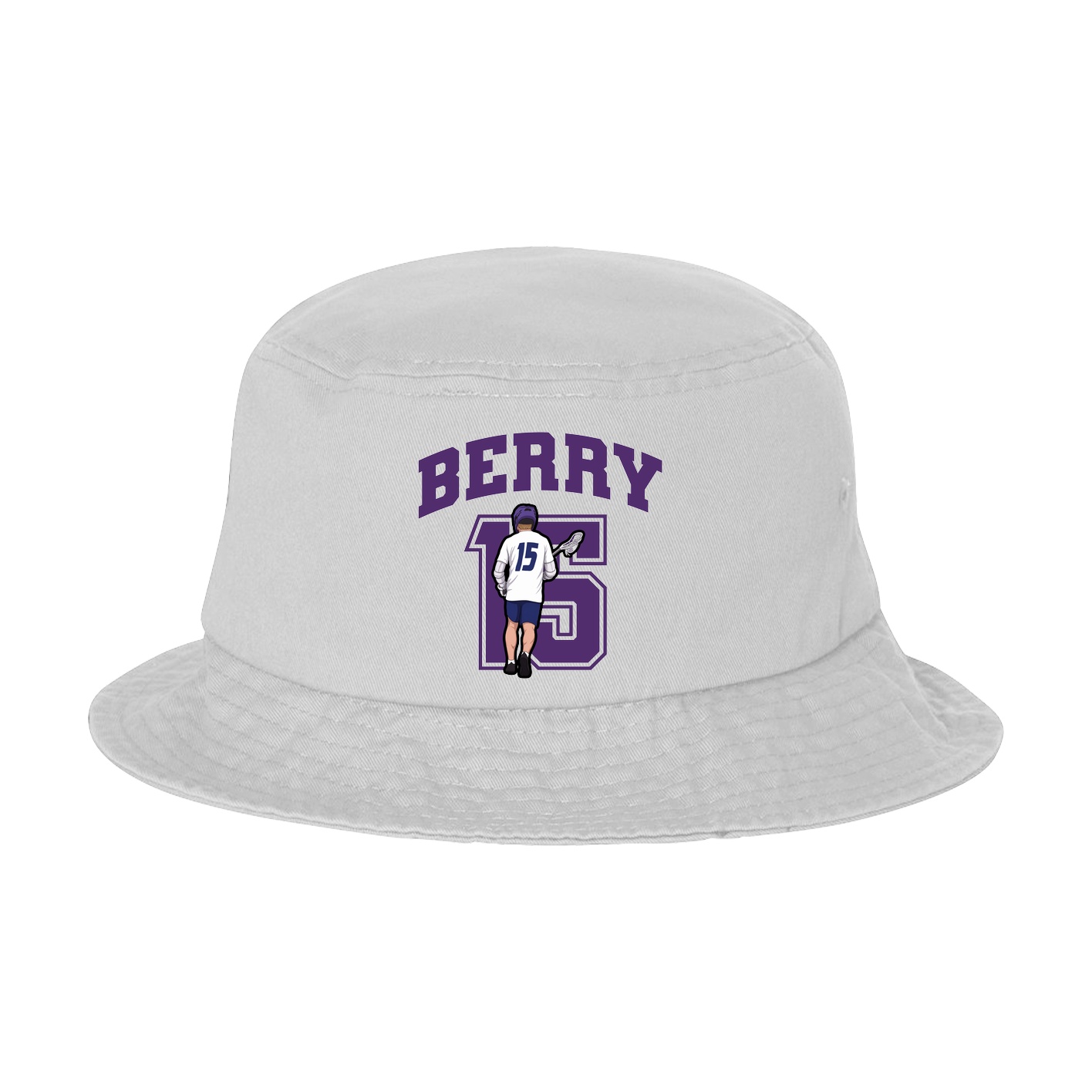 Bucket Cap — Number in White