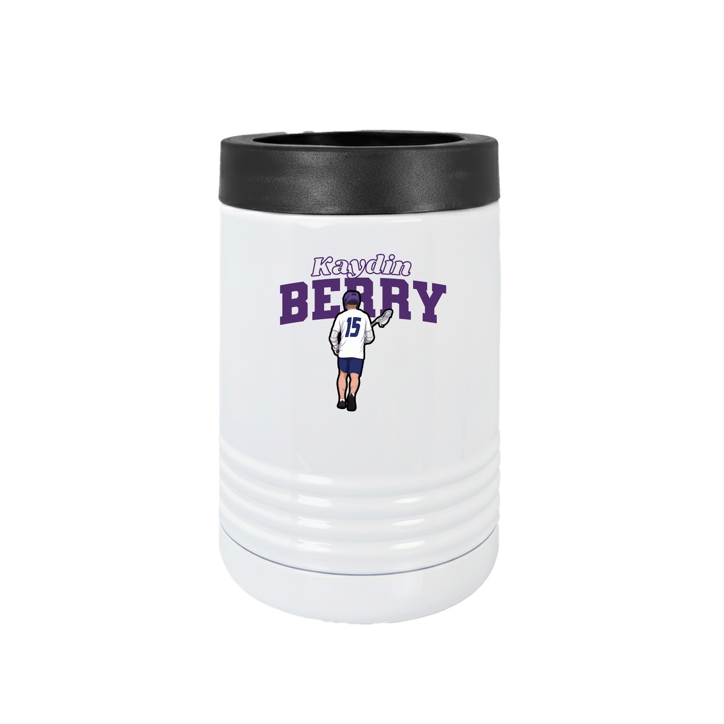 Beverage Holder — Name Arch in White