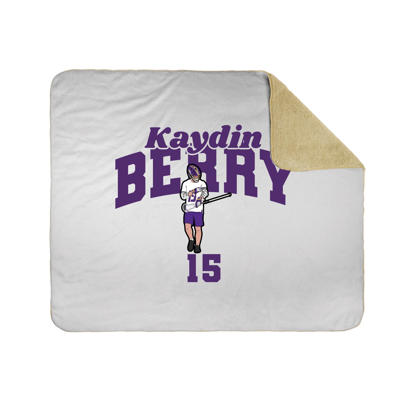 Throw Blanket — Signature Arch in White